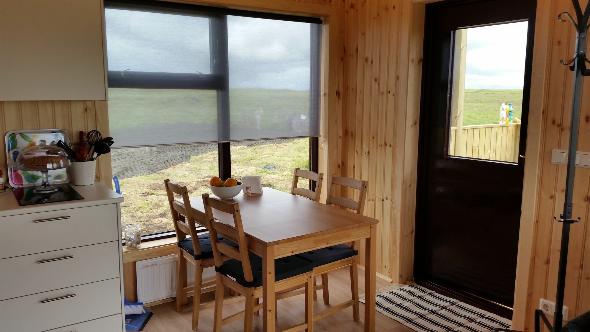 Hekla Cabin 1 Volcano And Glacier View Хелла Экстерьер фото