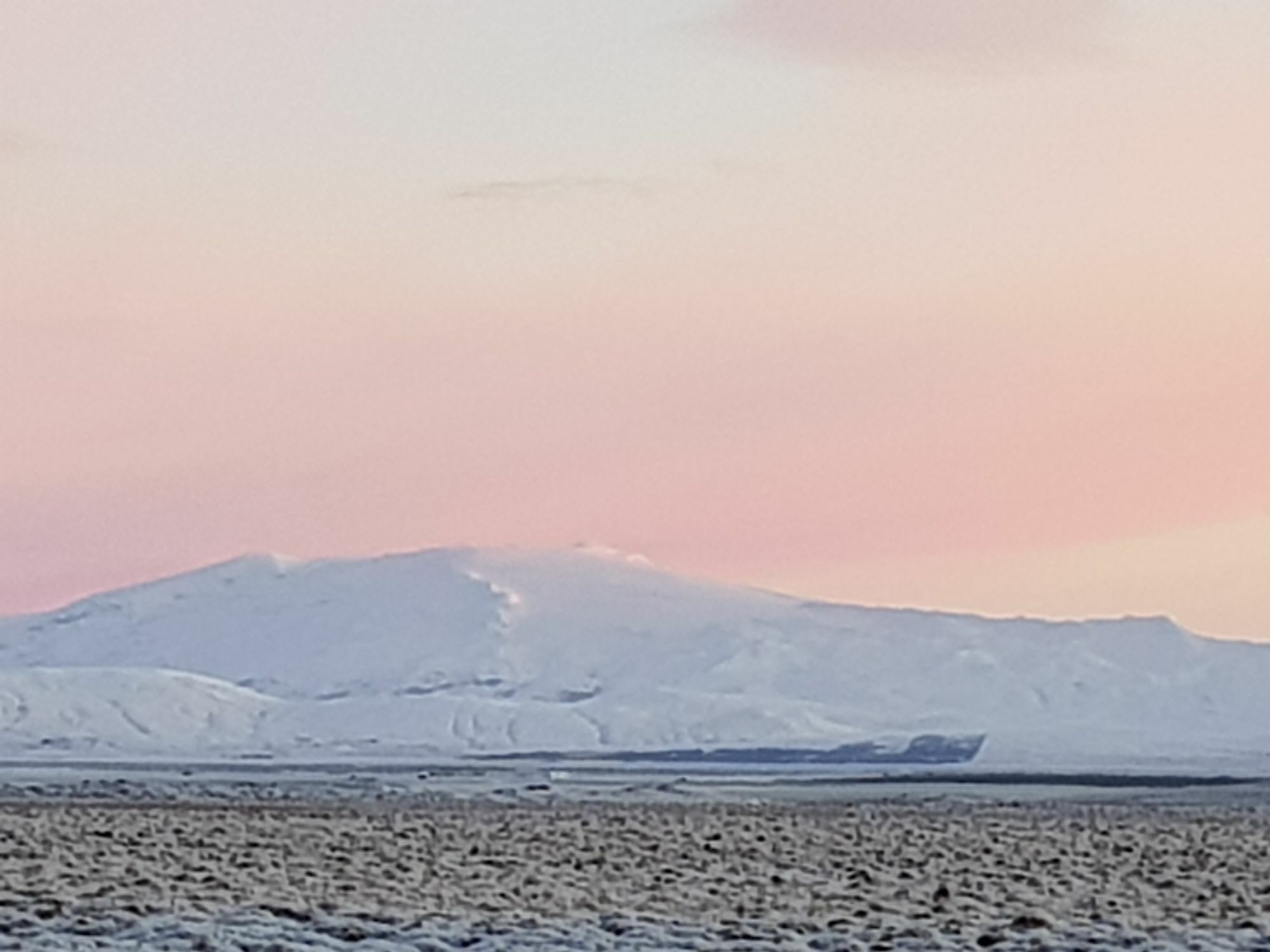 Hekla Cabin 1 Volcano And Glacier View Хелла Экстерьер фото