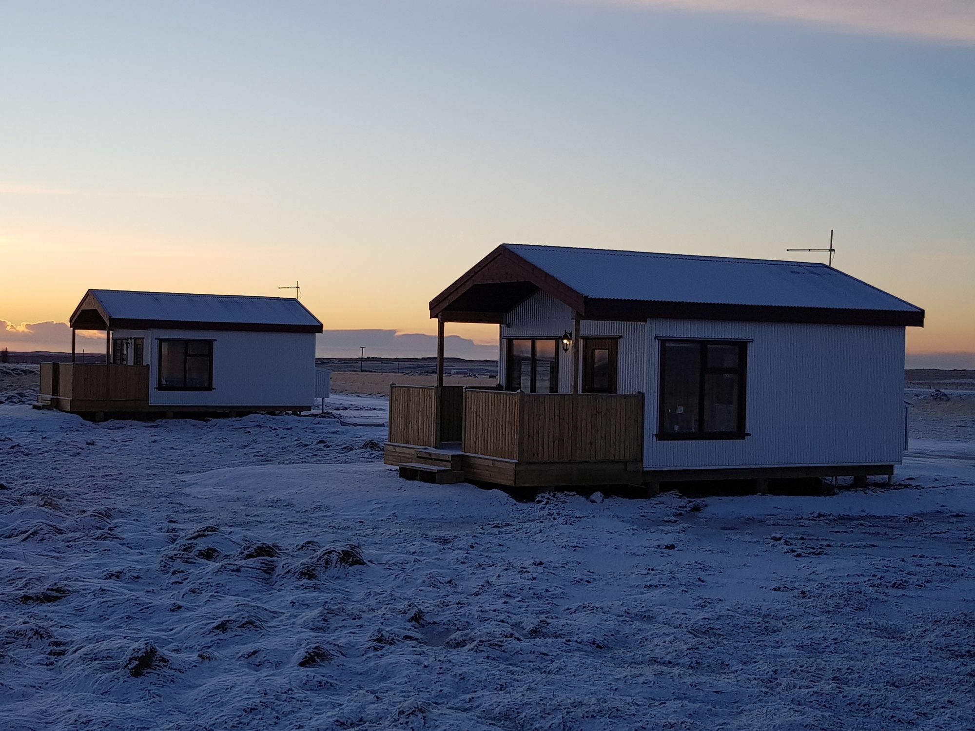 Hekla Cabin 1 Volcano And Glacier View Хелла Экстерьер фото